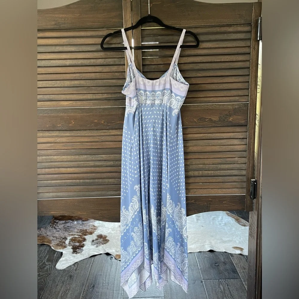 Intermix Spring Blue Dress - Picture 3 of 4